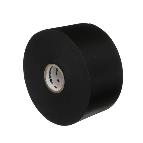 3M 130C Scotch® 2" x 30ft Linerless Rubber Splicing Tape, Black ...