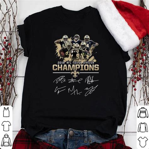 2018 NFC South Division Champions New Orleans Saints NFL shirt, hoodie