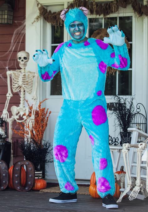 Monsters Inc Sulley Costume for Adults