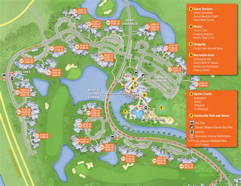 Disney Resorts Map 2025 - Diann Florina