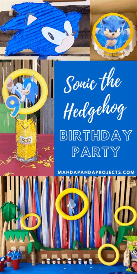 Super Sonic the Hedgehog Birthday Party: Speed on Over and Celebrate!