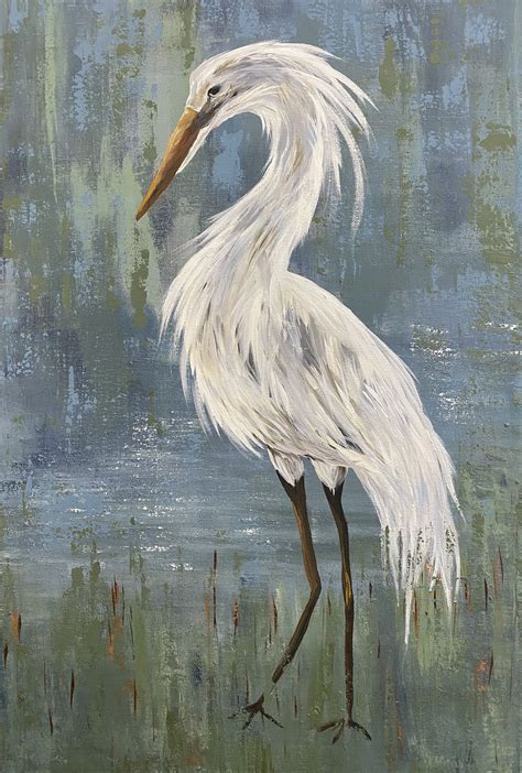 Swan Studios Mural and Faux Finish Adventures: The Great White Heron