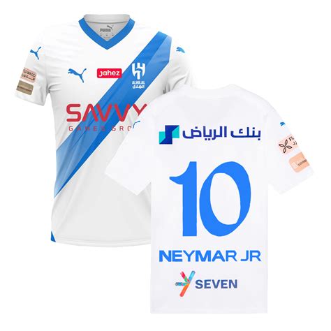 NEYMAR #10 Al Hilal SFC Away Soccer Jersey 2023/24