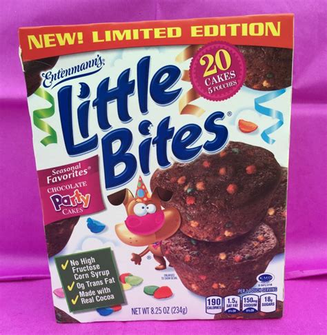 Entenmann's Little Bites Chocolate Party Cakes - Three Different Directions