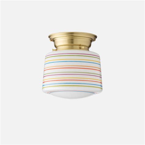 Drum Shade - Multi-Color Stripe – Schoolhouse