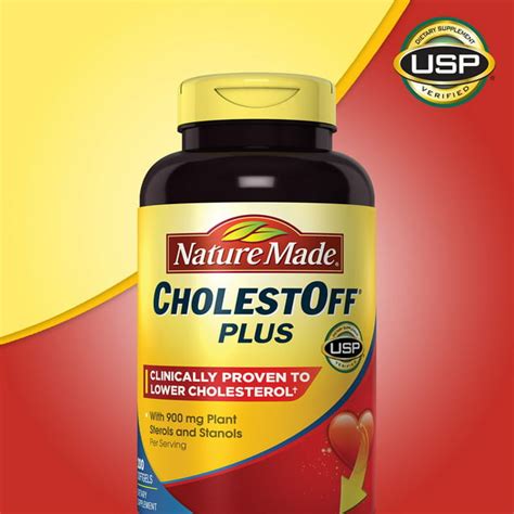 Nature Made CholestOff Plus with Plant Sterols & Stanols, Proven To ...