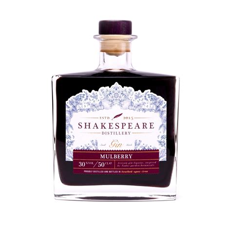 Mulberry Gin Liqueur 50cl | Shakespeare Distillery