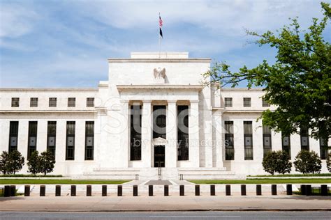 Federal Reserve Building Washington Dc, Wide Angle, Blue Sky Stock Photo | Royalty-Free | FreeImages