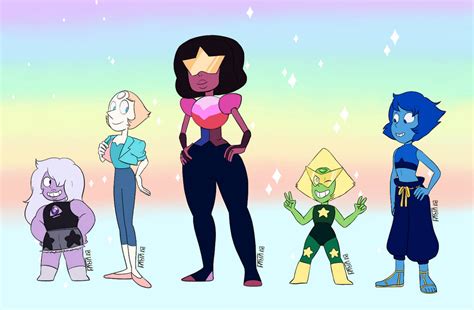 New Outfit For The Crystal Gems by Uru1 on DeviantArt