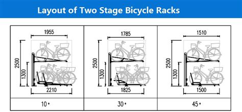 double stack bike rack