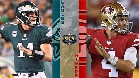 Philadelphia Eagles vs San Francisco 49ers: SNF Stat Primer - Then ...