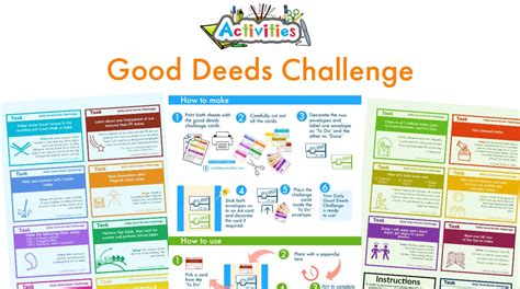 Good Deeds Challenge – Small Steps to Allah