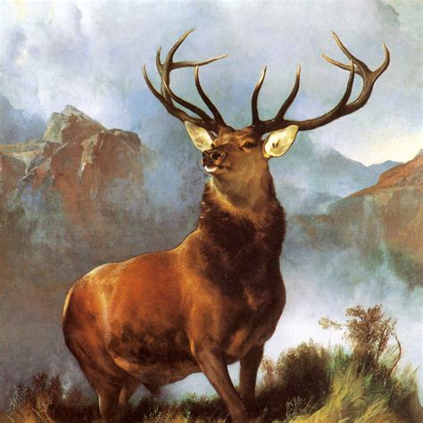 Art Prints of Monarch of the Glen by Edwin Henry Landseer