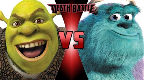 Shrek vs. Sulley by OmnicidalClown1992 on DeviantArt