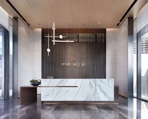 marble stone hotel reception desk counter | Hotel interior design ...