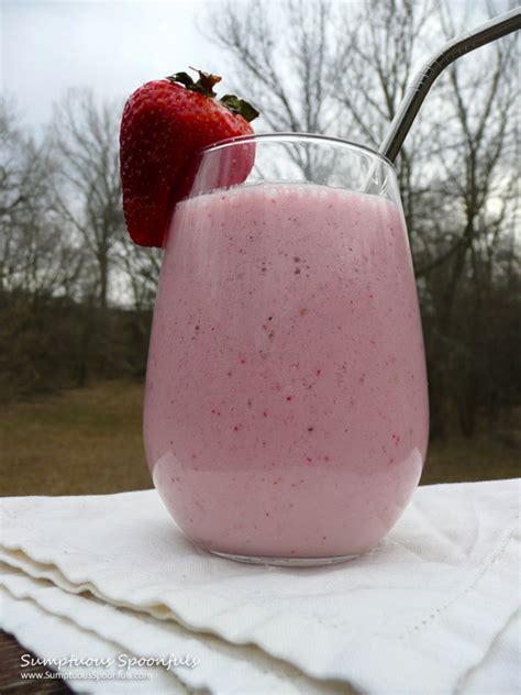 Banana Berry Passion Yogurt Smoothie & an Ice Storm | Sumptuous Spoonfuls