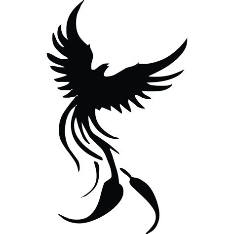 Phoenix Rising Mythical Wall Sticker Decal | eBay