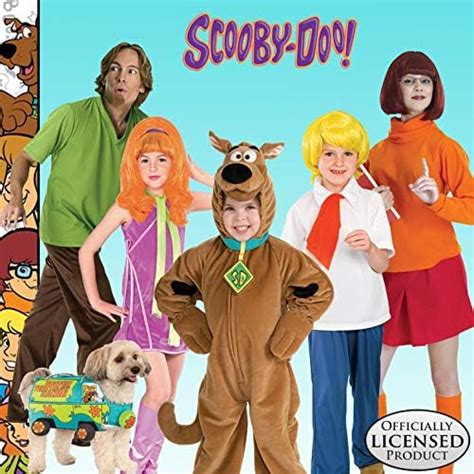 Amazon.com: Rubie's Scooby-Doo - Disfraz de lujo para adultos, Morado ...