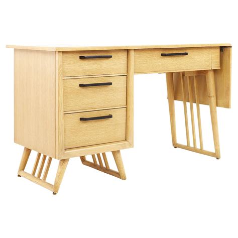 Drexel "Perspective" Floating Top Desk by Milo Baughman at 1stDibs