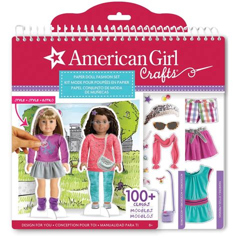 American Girl Paper Doll Fashion Stylist Set - Walmart.com