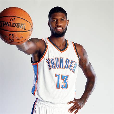 OKC Lets Paul George Wear James Harden's Old No. 13 After Denying, paul ...