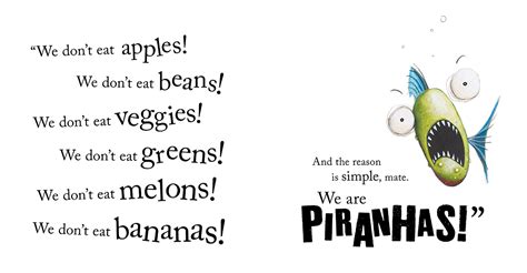 Piranhas Don't Eat Bananas | Scholastic Canada