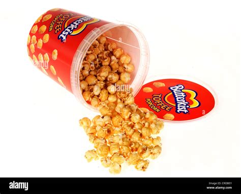 Bucket of Popcorn Stock Photo - Alamy