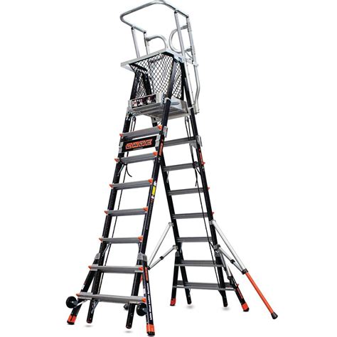 Little Giant Ladder Systems 8 ft.-14 ft. Fiberglass 375 lbs. Rated Type ...