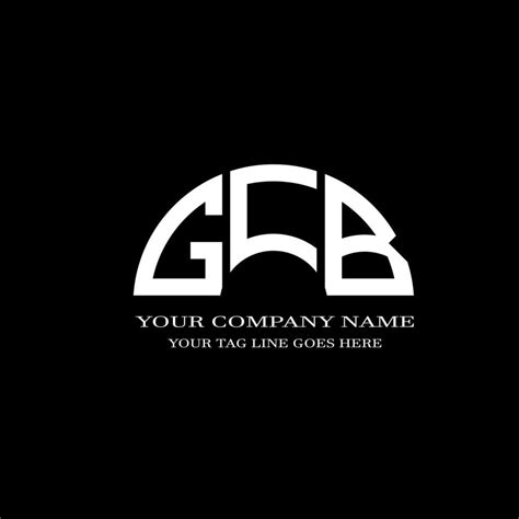 GCB letter logo creative design with vector graphic 7927792 Vector Art ...