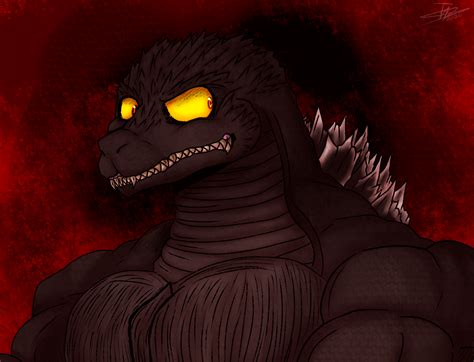 Heisei Godzilla fanart by tophatedfox on Newgrounds