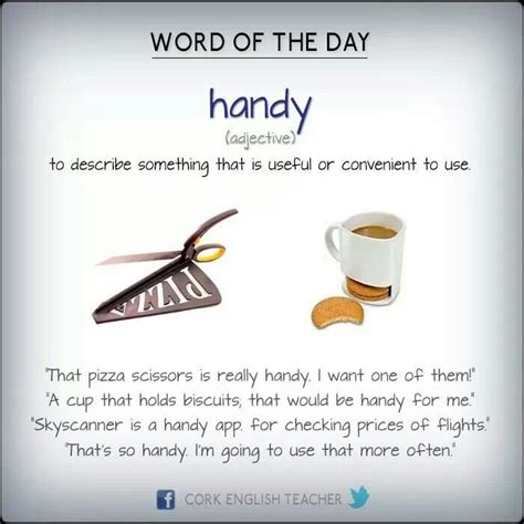 English vocabulary - Handy | English language learning, English words ...