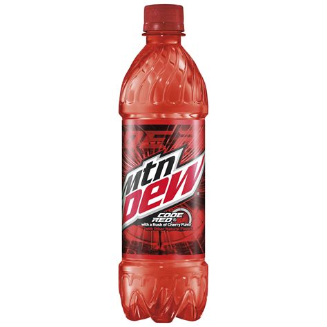 Mountain Dew Code Red Soda16.9 oz Bottles, 6 Count - Walmart.com ...