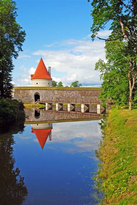 Saaremaa Island, Kuressaare Castle In Estonia Stock Photo - Image of ...