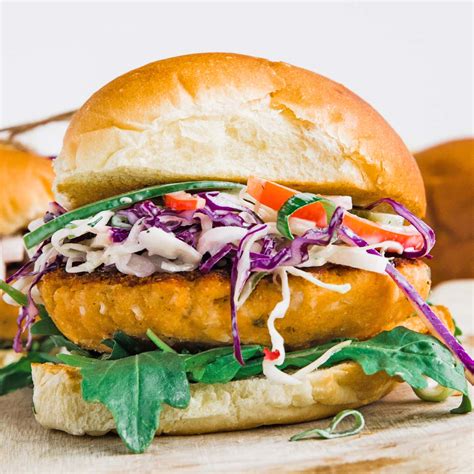 Salmon Burger Recipe - Chef Billy Parisi