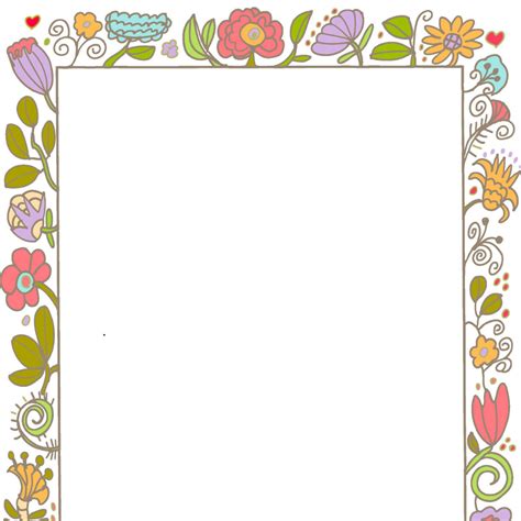 Download High Quality clipart borders cute Transparent PNG Images - Art ...