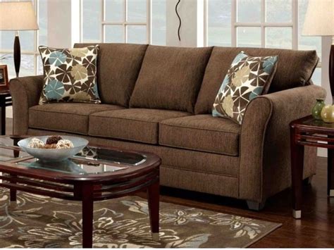 Living Room Decor With Dark Brown Couch - Inspiring Ideas