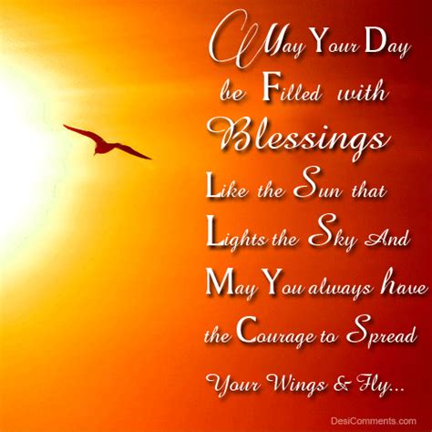 May your day be filled with blessings.... animated bird good morning ...