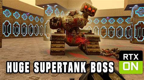 SUPER TANK BOSS - Quake 2 RTX - YouTube