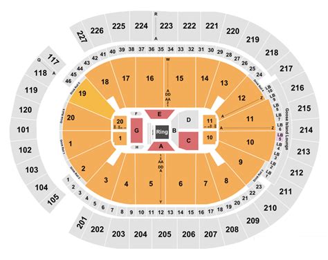 T - Mobile Arena Seating Chart + Section, Row & Seat Number Info