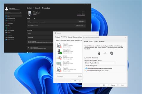 How to Listen to Your Microphone in Windows 11