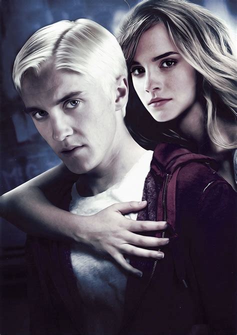 Draco and Hermione | Draco and hermione, Dramione, Draco and hermione ...