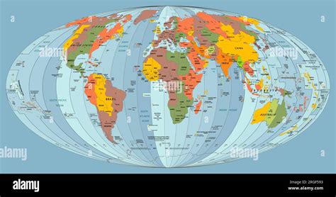 World map Time zones map Stock Vector Image & Art - Alamy