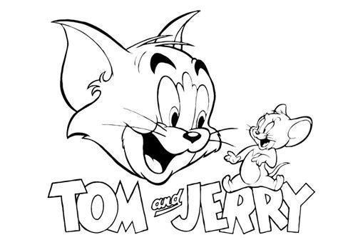 Pin by Leopard Learning on Tom and Jerry Coloring Page | Cartoon drawings disney, Tom and jerry ...