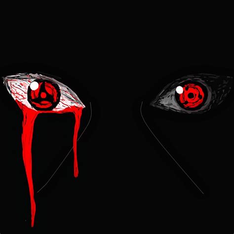 Itachi Uchiha Mangekyou Sharingan Amaterasu Wallpaper