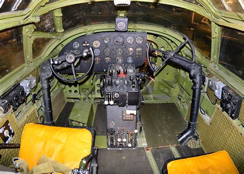 Cockpit of a Martin B-26G Marauder : r/cockpits