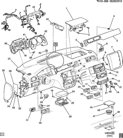 2007-13 Silverado Escalade 4 Button Assy Traction Park Assist Pedals ...