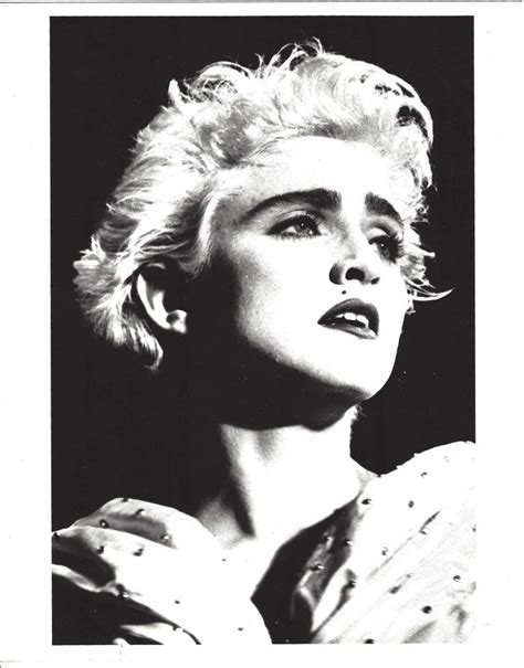 High Contrast Madonna Portrait Vintage Original Photograph | See more Black and White ...