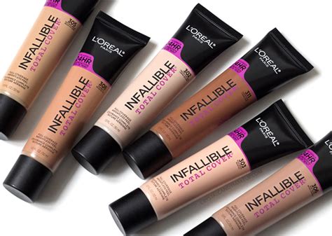 L'Oréal Paris Infallible Total Cover Foundation (All shades ...