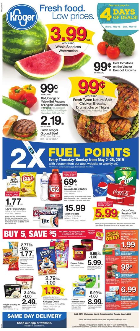 Kroger Current weekly ad 05/15 - 05/21/2019 - frequent-ads.com