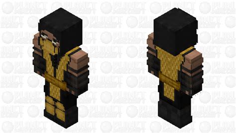 Scorpion Mortal Kombat X Minecraft Skin